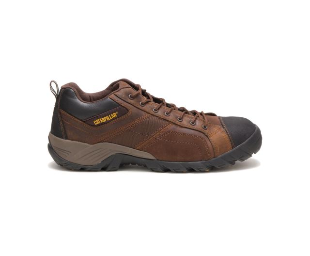 Cat - Argon Composite Toe Work Shoe Dark Brown