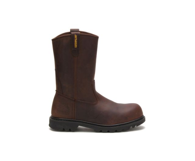 Cat - Revolver Steel Toe Work Boot Brown