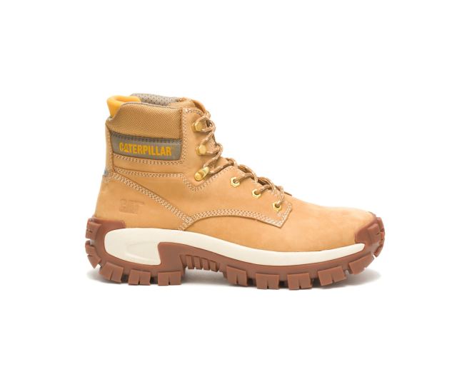 Cat - Invader Hi Steel Toe Work Boot Honey Reset