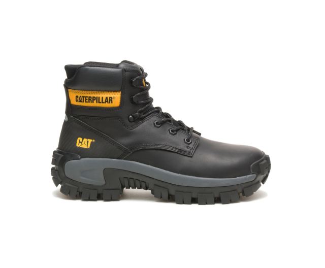 Cat - Invader Hi Steel Toe Work Boot Black - Click Image to Close