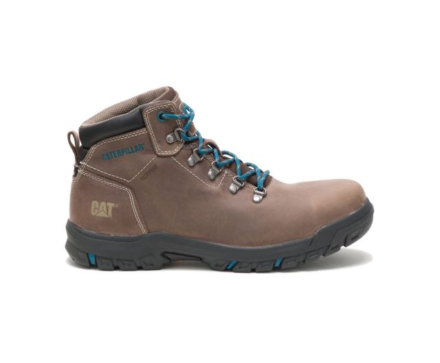 Cat - Mae Steel Toe Waterproof Work Boot Bay Leaf