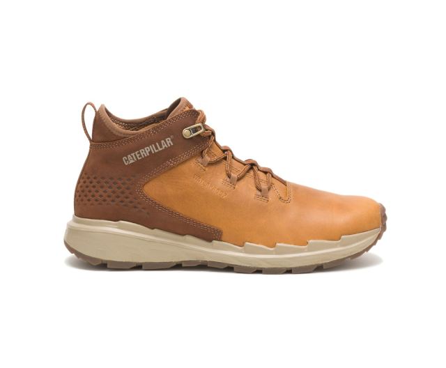 Cat - Stratify Waterproof Boot Crust/Danish Brown