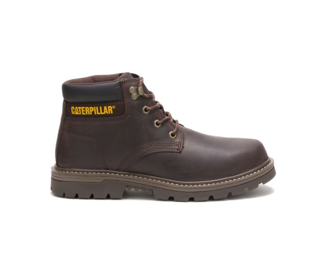 Cat - Outbase Steel Toe Work Boot Coffee Bean