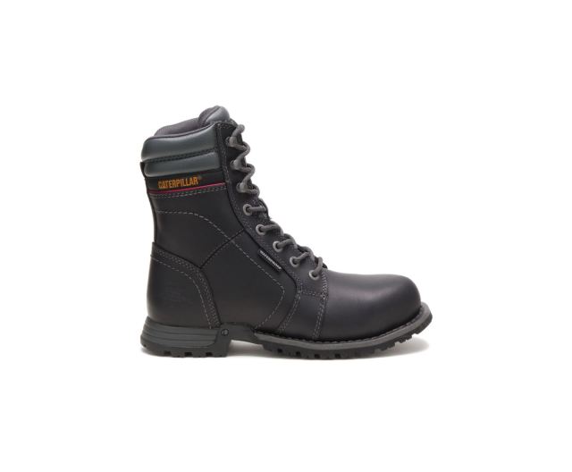 Cat - Echo Waterproof Steel Toe Work Boot Black