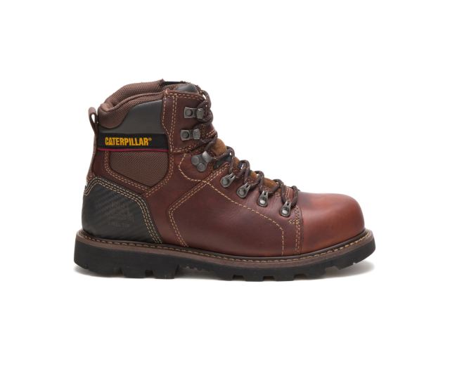 Cat - Alaska 2.0 Steel Toe Work Boot Brown - Click Image to Close