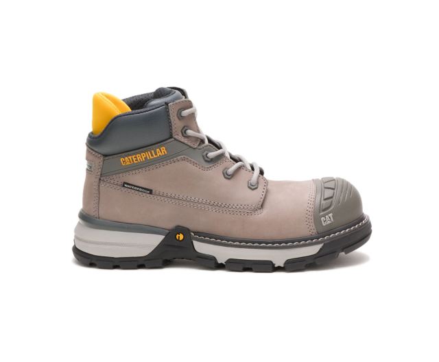 Cat - Excavator Superlite Waterproof Nano Toe Work Boot Cloudburst - Click Image to Close