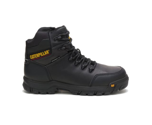 Cat - Resorption Waterproof Composite Toe Work Boot Black