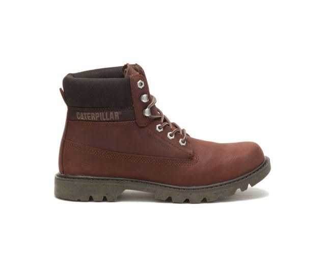 Cat - eColorado Waterproof Boot Deep Mahogany - Click Image to Close