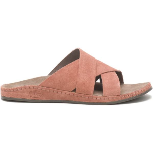 Chacos Flips Women's Wayfarer Slide Suede - Suede Clay