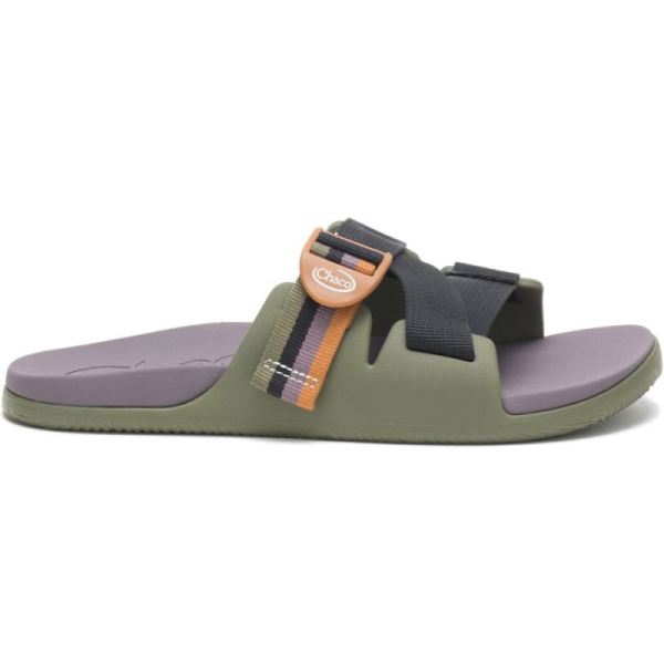 Chacos Sandals Women's Chillos Slide - Patchwork Moss