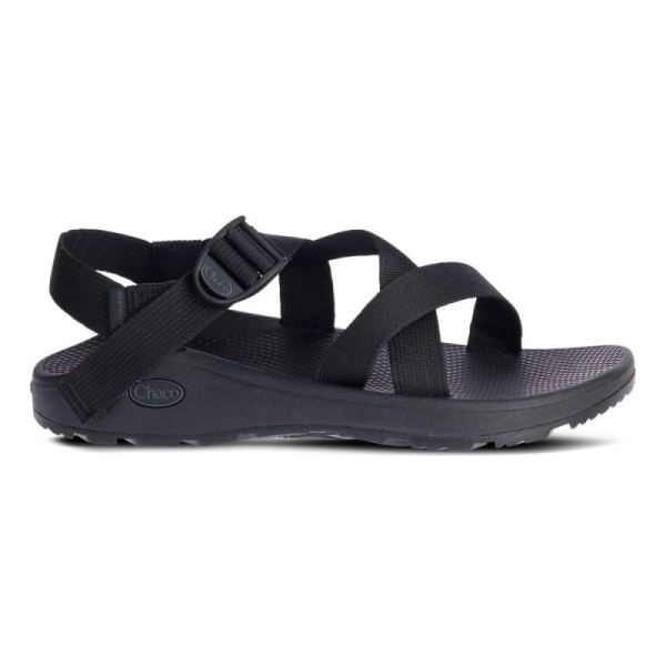 Chacos Sandals Men's Z/Cloud Wide - Solid Black - Click Image to Close