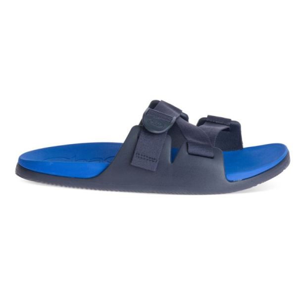 Chacos Sandals Men's Chillos Slide - Active Blue - Click Image to Close