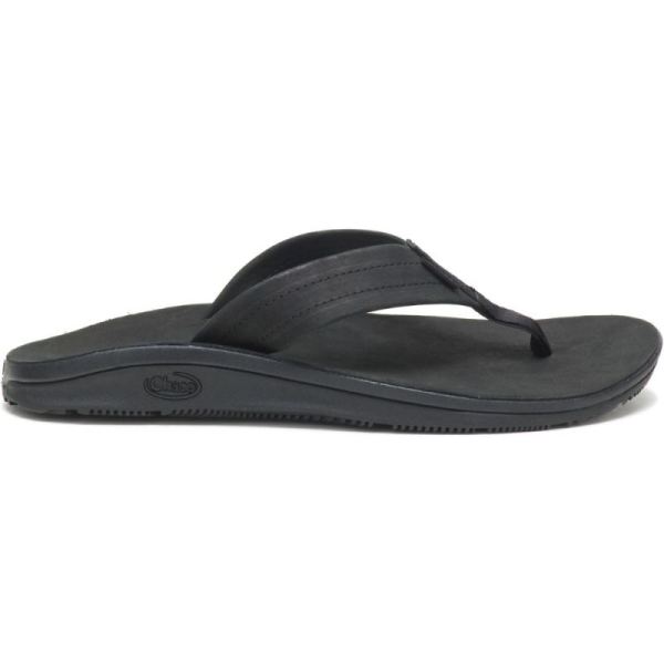 Chacos Sandals Women's Classic Leather Flip - Black