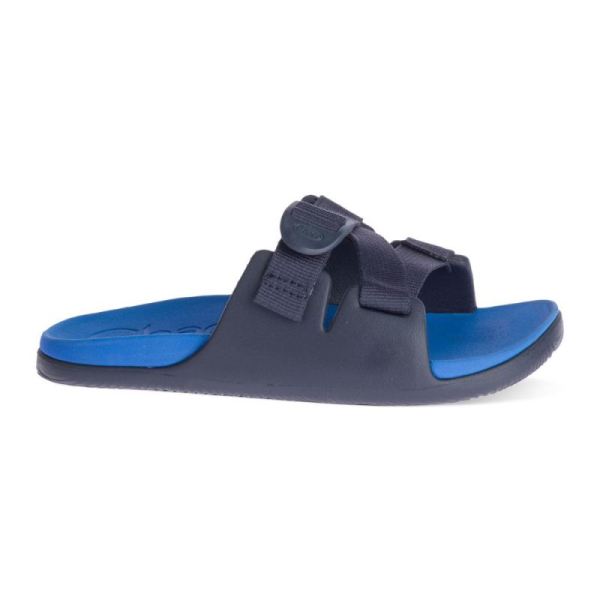 Chacos Kid's Sandals Chillos Slide - Active Blue - Click Image to Close