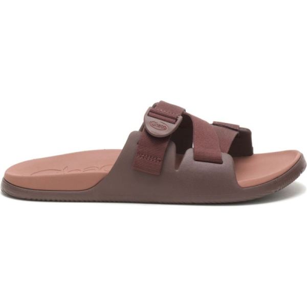 Chacos Sandals Men's Chillos Slide - Chocolate - Click Image to Close