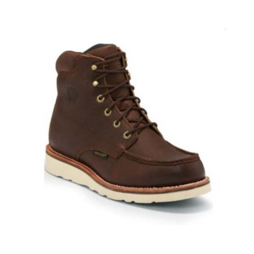 CHIPPEWA BOOTS | MEN'S EDGE WALKER WATERPROOF WORK BOOTS - SOFT TOE-BROWN - Click Image to Close