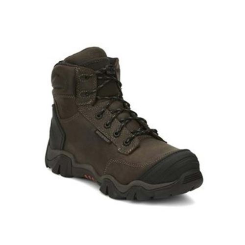 CHIPPEWA BOOTS | MEN'S CROSS TERRAIN WATERPROOF WORK BOOTS - NANO COMPOSITE TOE-GREY