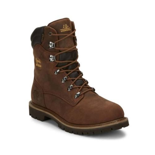 CHIPPEWA BOOTS | MEN'S HEAVY DUTY INSULATED WORK BOOTS-BARK