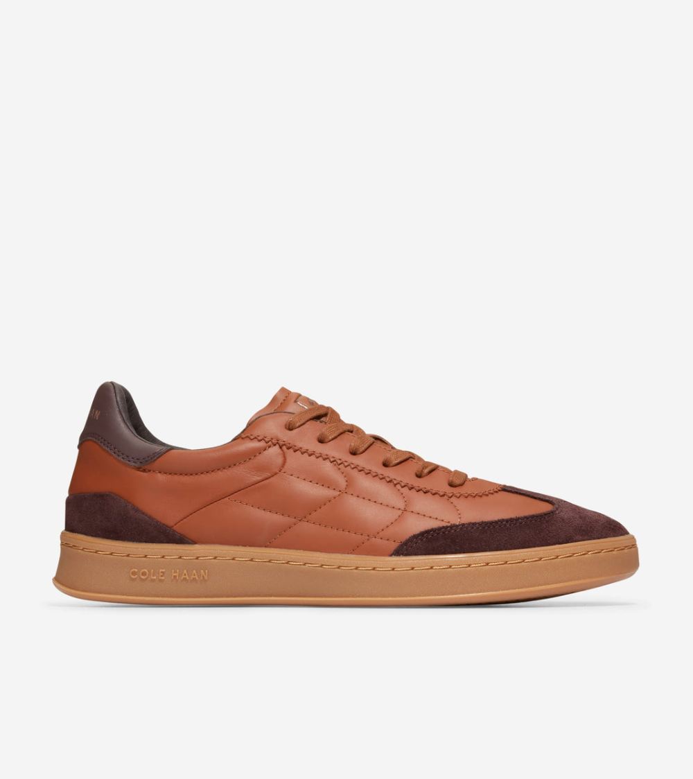 Cole Haan Free Shipping Men's GrandPro Breakaway Sneakers - British Tan-Madeira-Gum Cole Haan Free Shipping Men's GrandPro Breakaway Sneakers - British Tan-Madeira-Gum