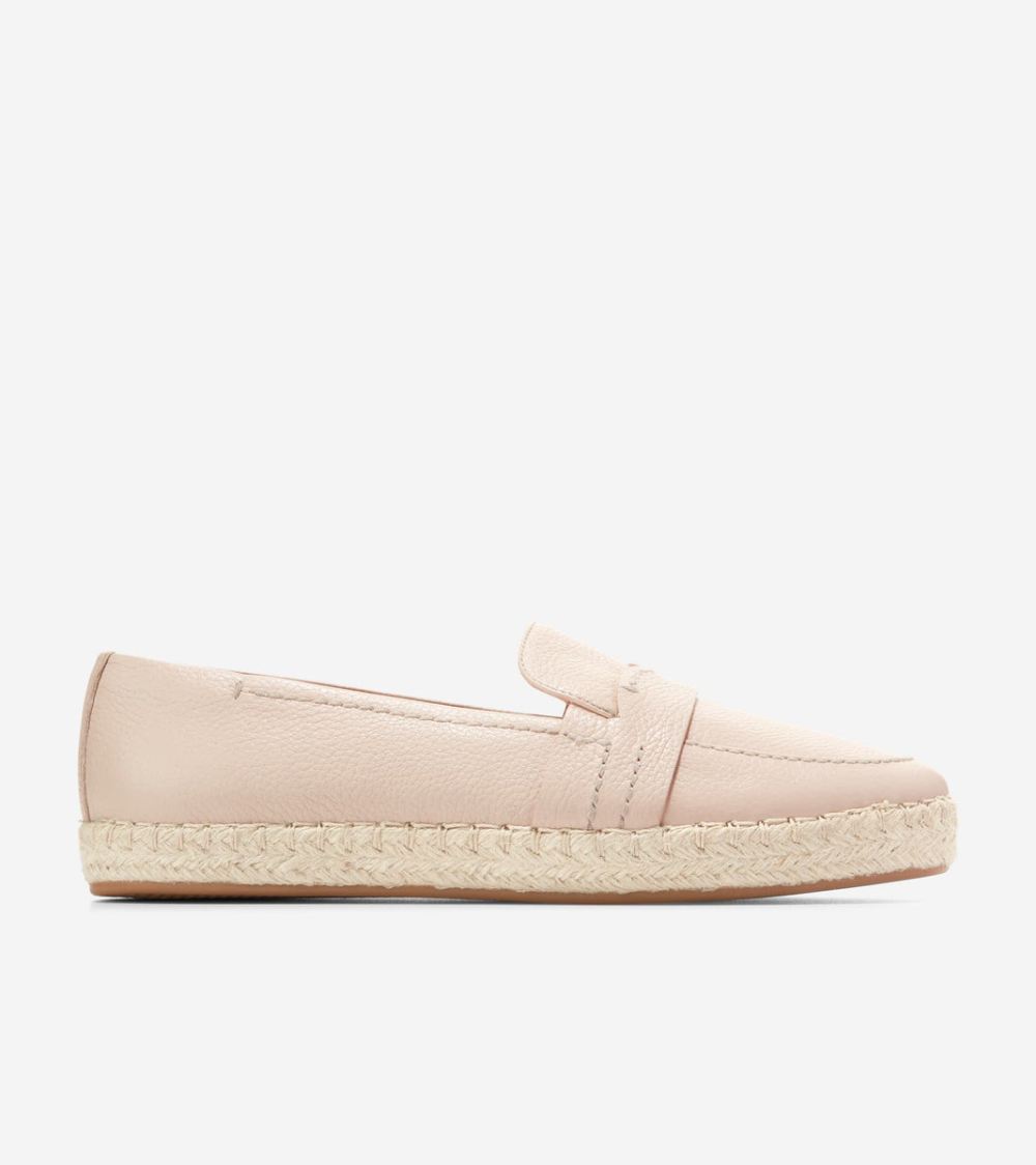 Cole Haan Free Shipping Women's Cloudfeel Montauk Espadrille Loafers - Sandollar Beige Cole Haan Free Shipping Women's Cloudfeel Montauk Espadrille Loafers - Sandollar Beige