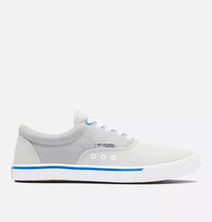 Columbia Men's PFG Slack Tide Lace Shoe-Slate Grey, White | Canada Outlet