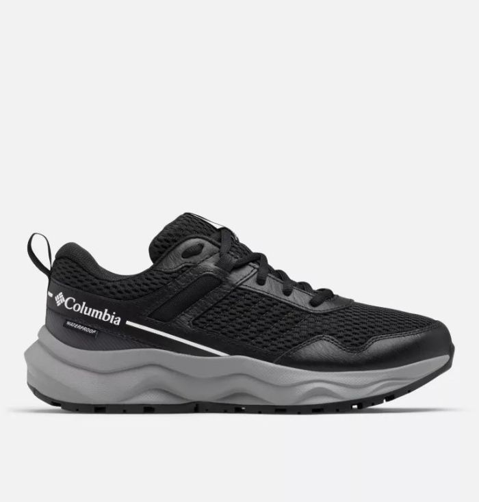 Columbia Women's Plateau Waterproof Shoe-Black, White | Canada Outlet - Click Image to Close