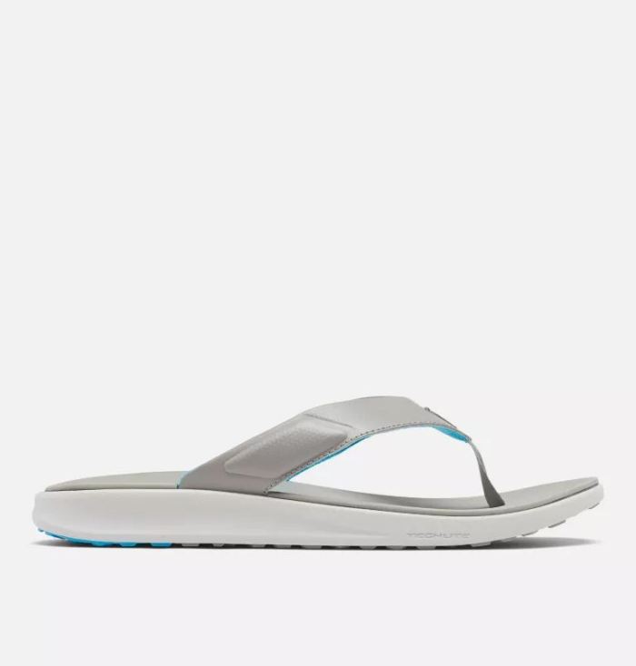 Columbia Men's PFG Rostra Beachcomber Flip Flop-Monument, Ocean Blue | Canada Outlet - Click Image to Close