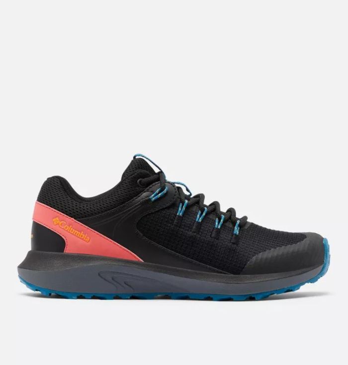 Columbia Women's Trailstorm Waterproof Shoe-Wide-Black, Bright Marigold | Canada Outlet - Click Image to Close