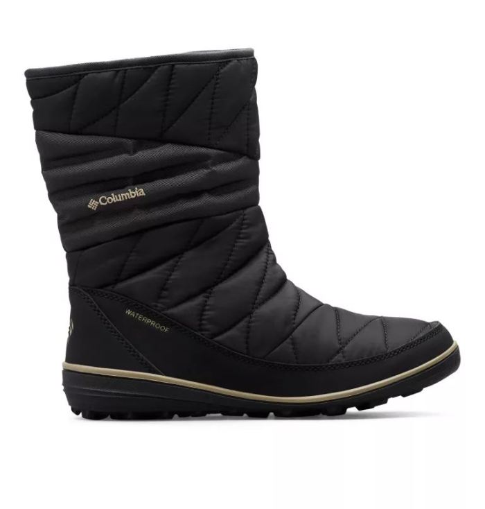 Columbia Women's Heavenly Slip II Omni-Heat Boot-Black, Silver Sage | Canada Outlet - Click Image to Close