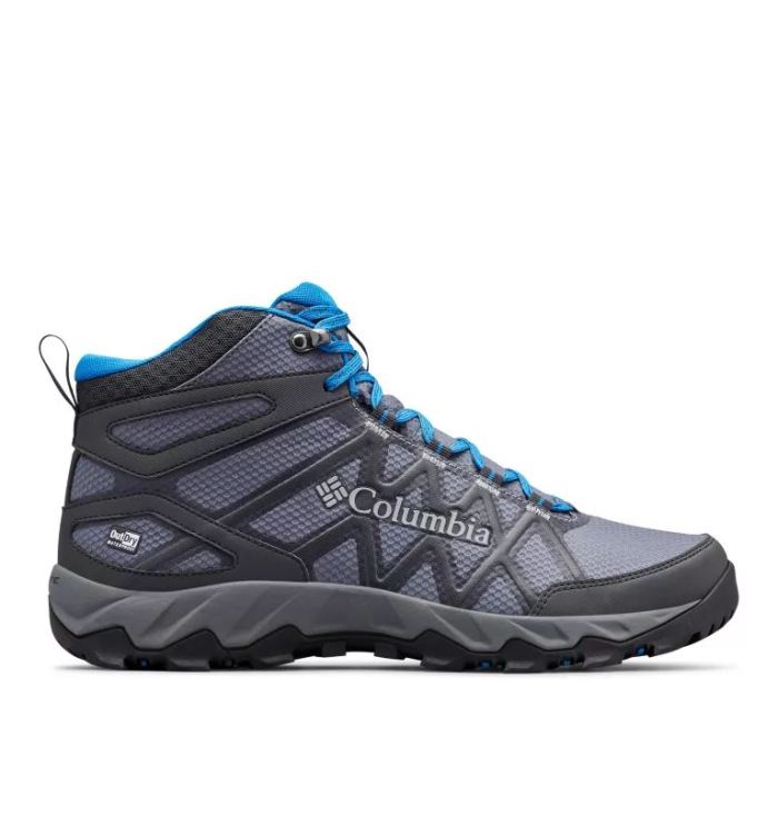 Columbia Men's Peakfreak X2 Mid OUTDRY-Graphite, Blue Jay | Canada Outlet