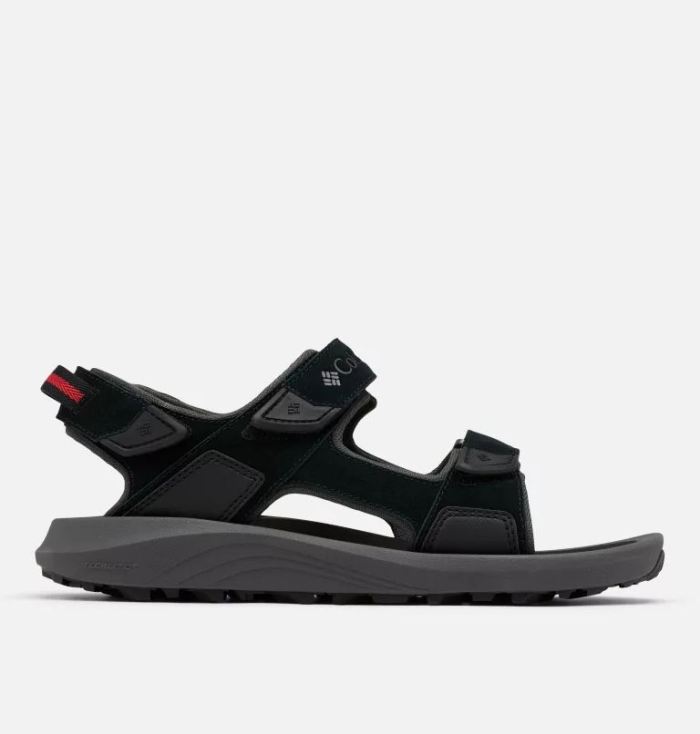 Columbia Men's Trailstorm Hiker 3-Strap Sandal-Black, Dark Grey | Canada Outlet