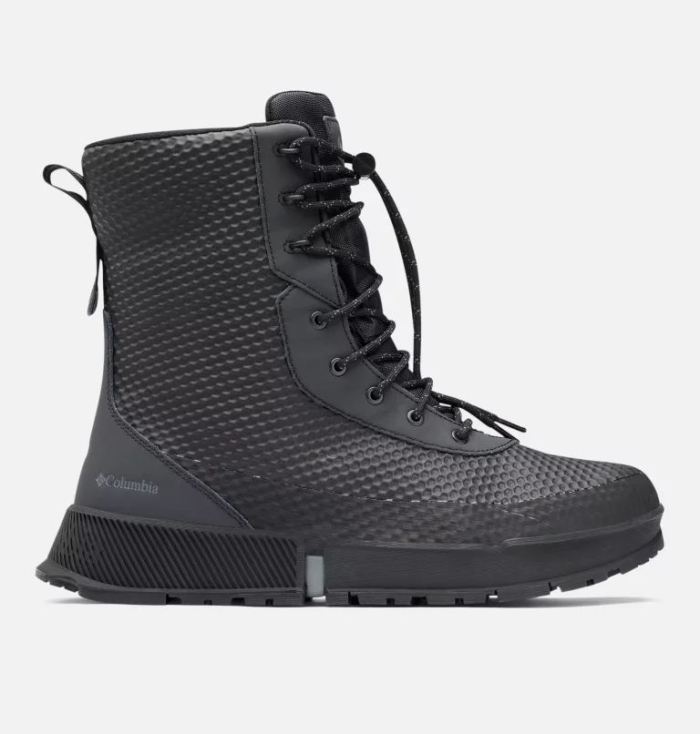 Columbia Men's Hyper-Boreal Omni-Heat Tall Boot-Black, Ti Grey Steel | Canada Outlet