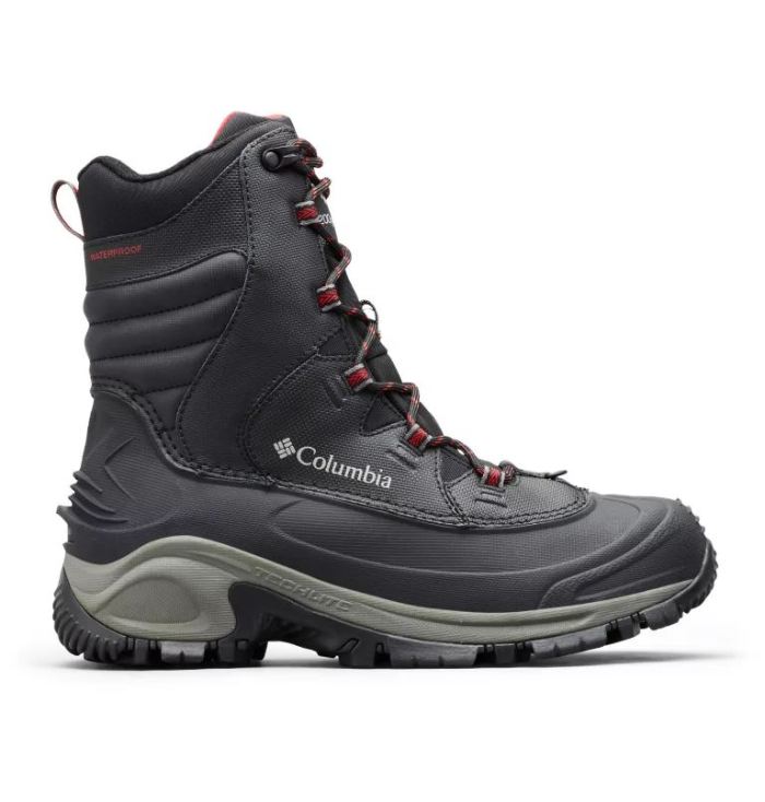 Columbia Men's Bugaboot III Boot-Wide-Black, Bright Red | Canada Outlet - Click Image to Close