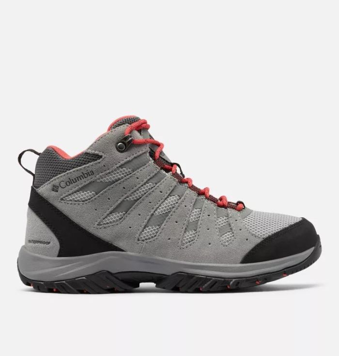 Columbia Women's Redmond III Mid Waterproof Shoe-Steam, Red Coral | Canada Outlet