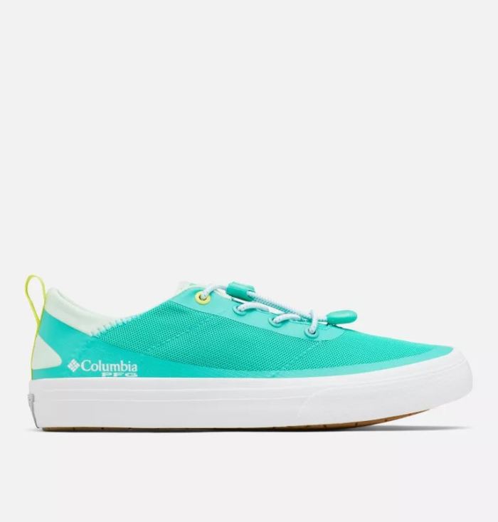 Columbia Women's PFG Bonehead Shoe-Electric Turquoise, White | Canada Outlet