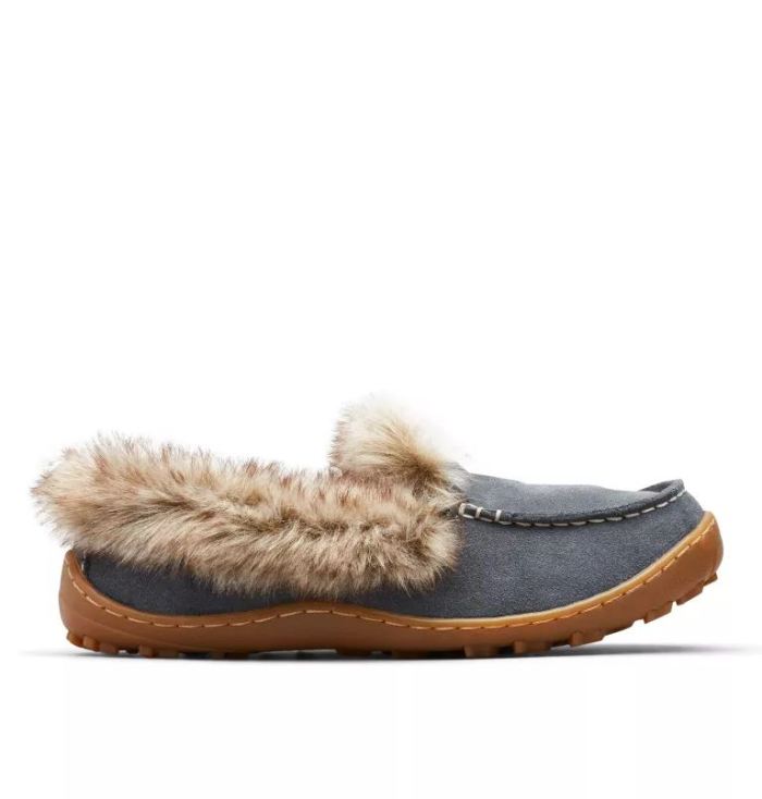 Columbia Women's Minx Omni-Heat Slipper-Graphite, Ancient Fossil | Canada Outlet - Click Image to Close