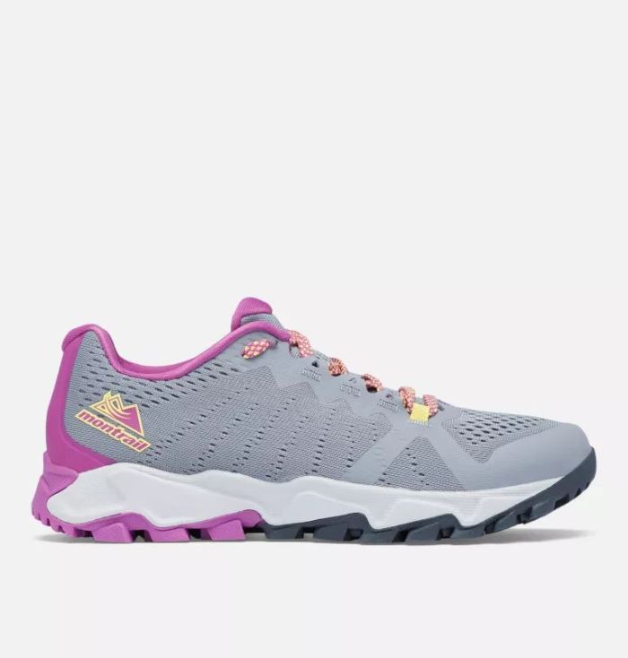 Columbia Women's Trans Alps F.K.T. III Trail Running Shoe-Grey Ash, Berry Jam | Canada Outlet