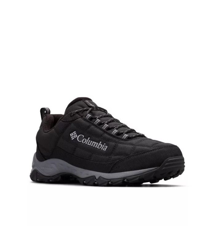 Columbia Men's Firecamp Fleece Lined Shoe-Black, Ti Grey Steel | Canada Outlet - Click Image to Close