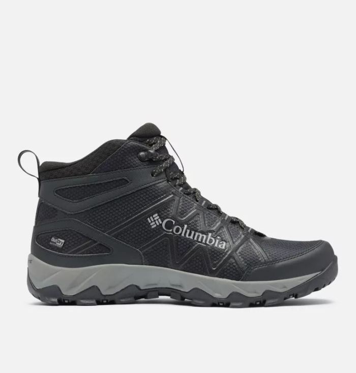 Columbia Men's Peakfreak X2 Mid OutDry Shoe-Wide-Black, Dark Pewter | Canada Outlet