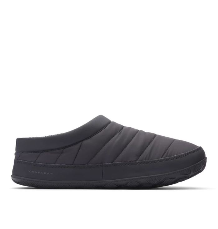 Columbia Men's Packed Out II Omni-Heat Slipper-Black, Grill | Canada Outlet - Click Image to Close