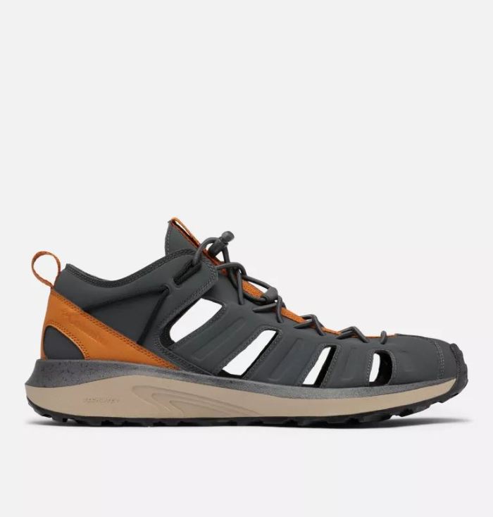 Columbia Men's Trailstorm H20 Shoe-Dark Grey, Caramel | Canada Outlet