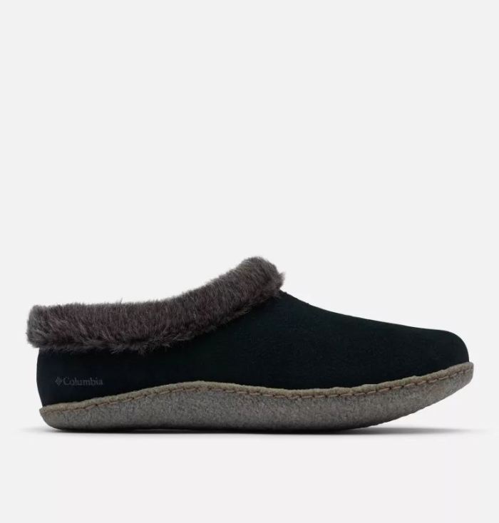 Columbia Women's Fairhaven Slipper-Black, Monument | Canada Outlet - Click Image to Close