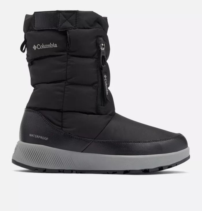 Columbia Women's Paninaro Omni-Heat Pull-On Boot-Black, Stratus | Canada Outlet