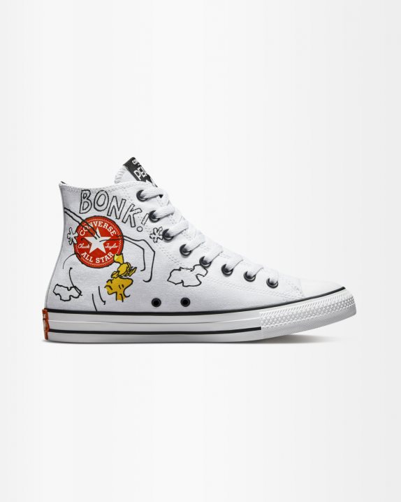 Converse | Men's X Peanuts Chuck Taylor All Star High Top White