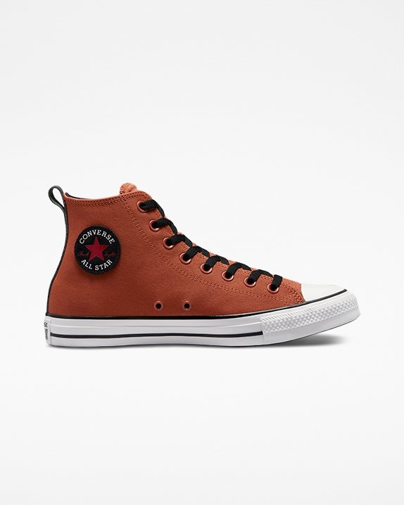 Converse | Men's Chuck Taylor All Star Tec-Tuff Water Resistant High Top Rugged Orange