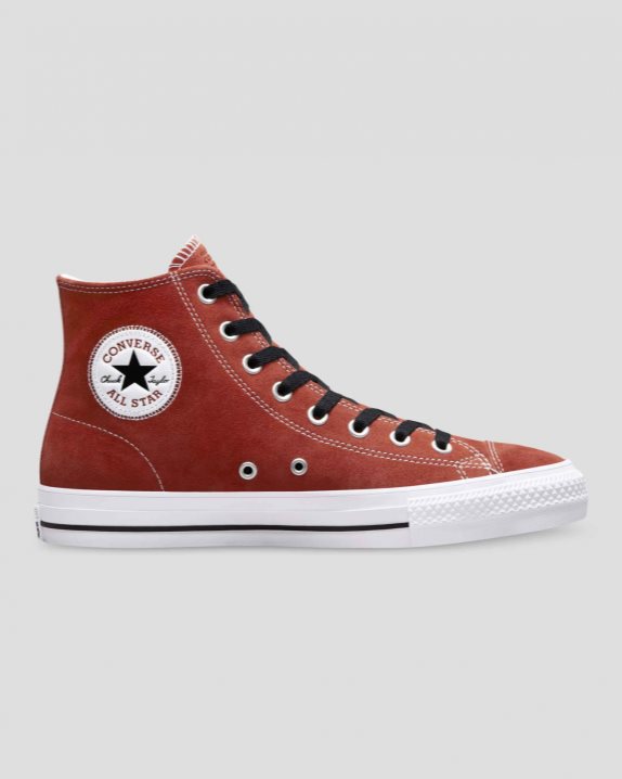 Converse | Women's Chuck Taylor All Star Pro Suede High Top Dark Terracotta