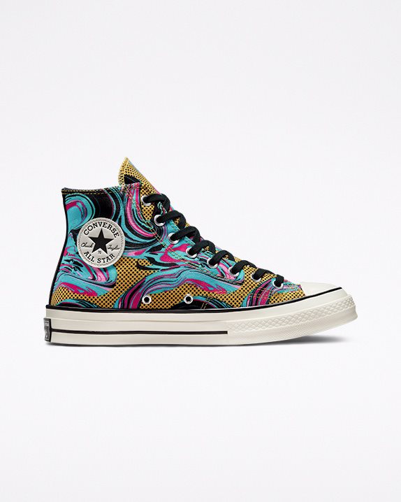 Converse | Women's Chuck 70 Throwback Craft High Top Marbled