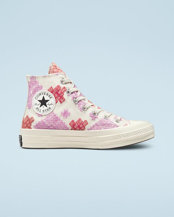 Converse | Women's Chuck 70 Festival Broderie High Top Egret