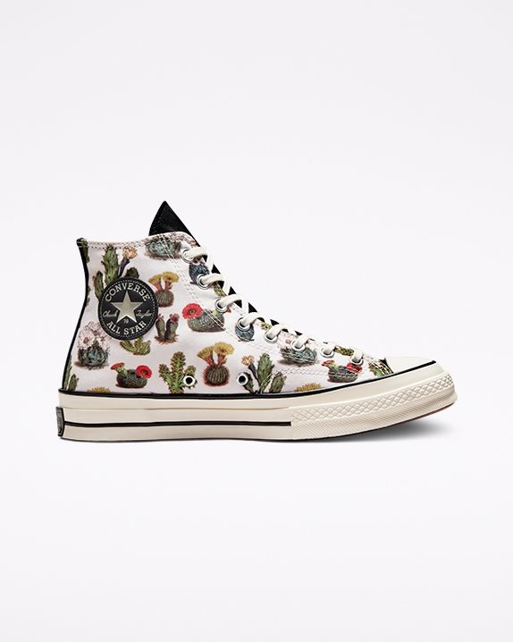 Converse | Women's Chuck 70 Succulent Print High Top Egret