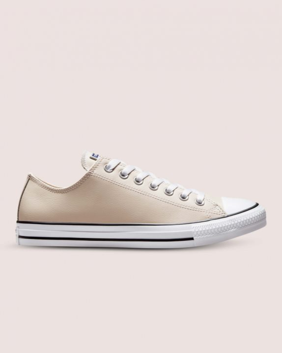 Converse | Men's Chuck Taylor All Star Faux Leather Low Top Desert Sand